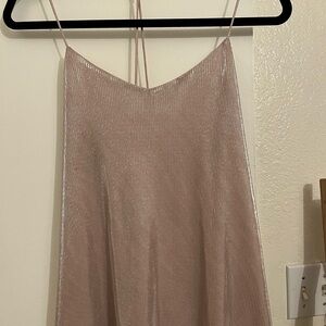 Spaghetti strap dressy tank